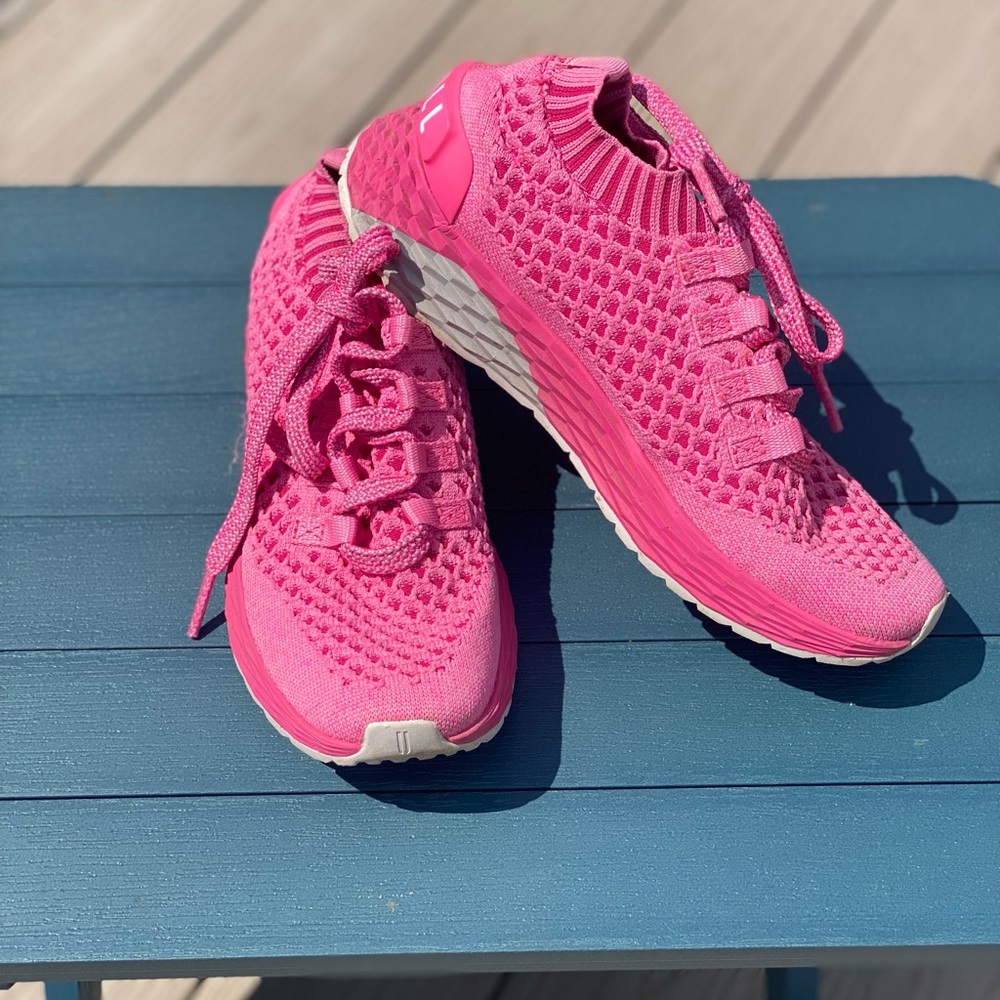 Nobull Pink Panther Bright Pink Knit Runners W7